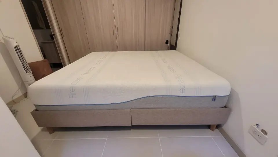 Queen Size Bed (Euromattress)