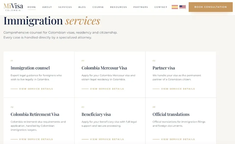 Asesoría Migratoria en Colombia 