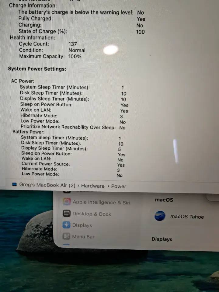 Macbook Air M4 16/512 w/box 137 cycles