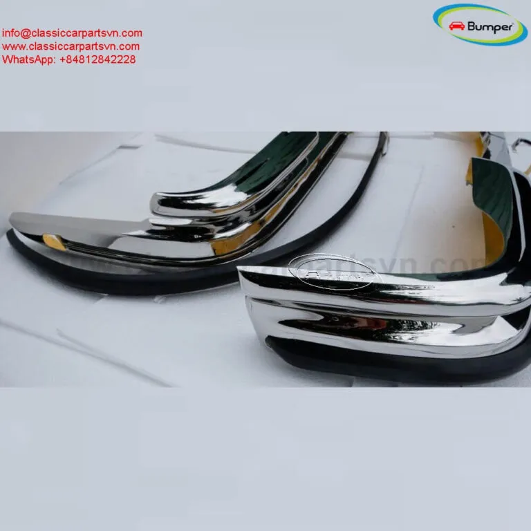 Mercedes W111 W112 low grille models 280SE 3,5L V8 Coupe/Convertible bumpers (1969-1971)