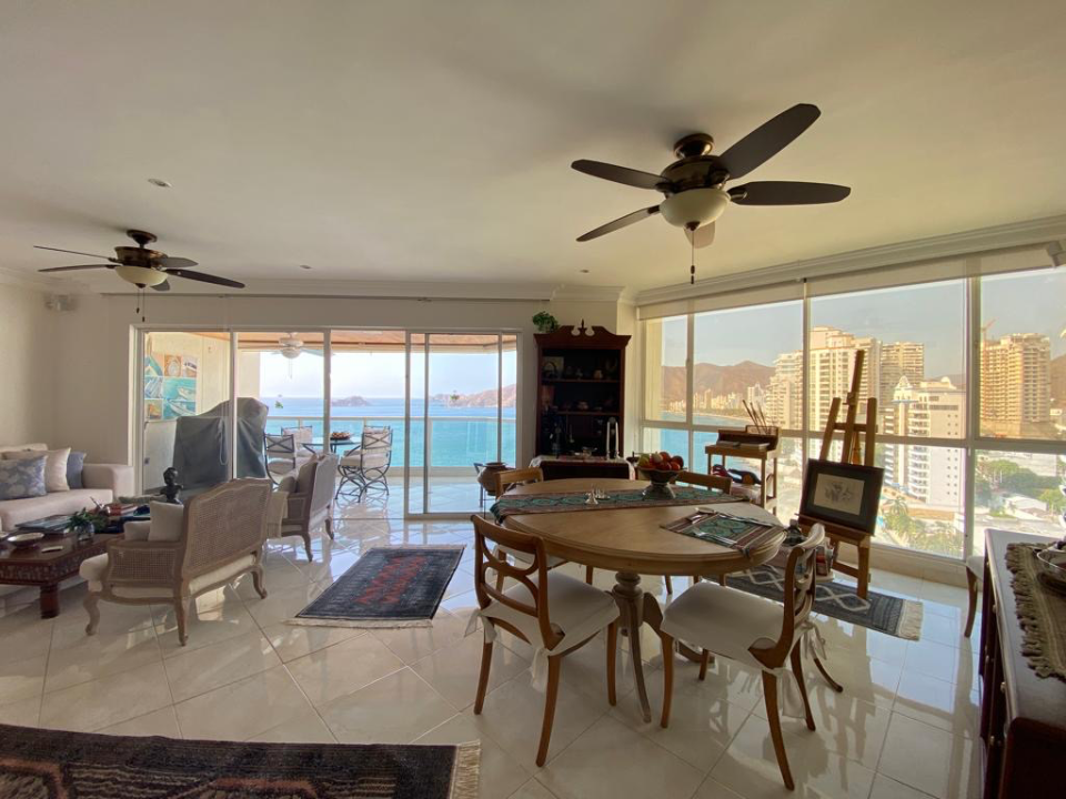 Apartment for sale with sea view in Rodadero sur 